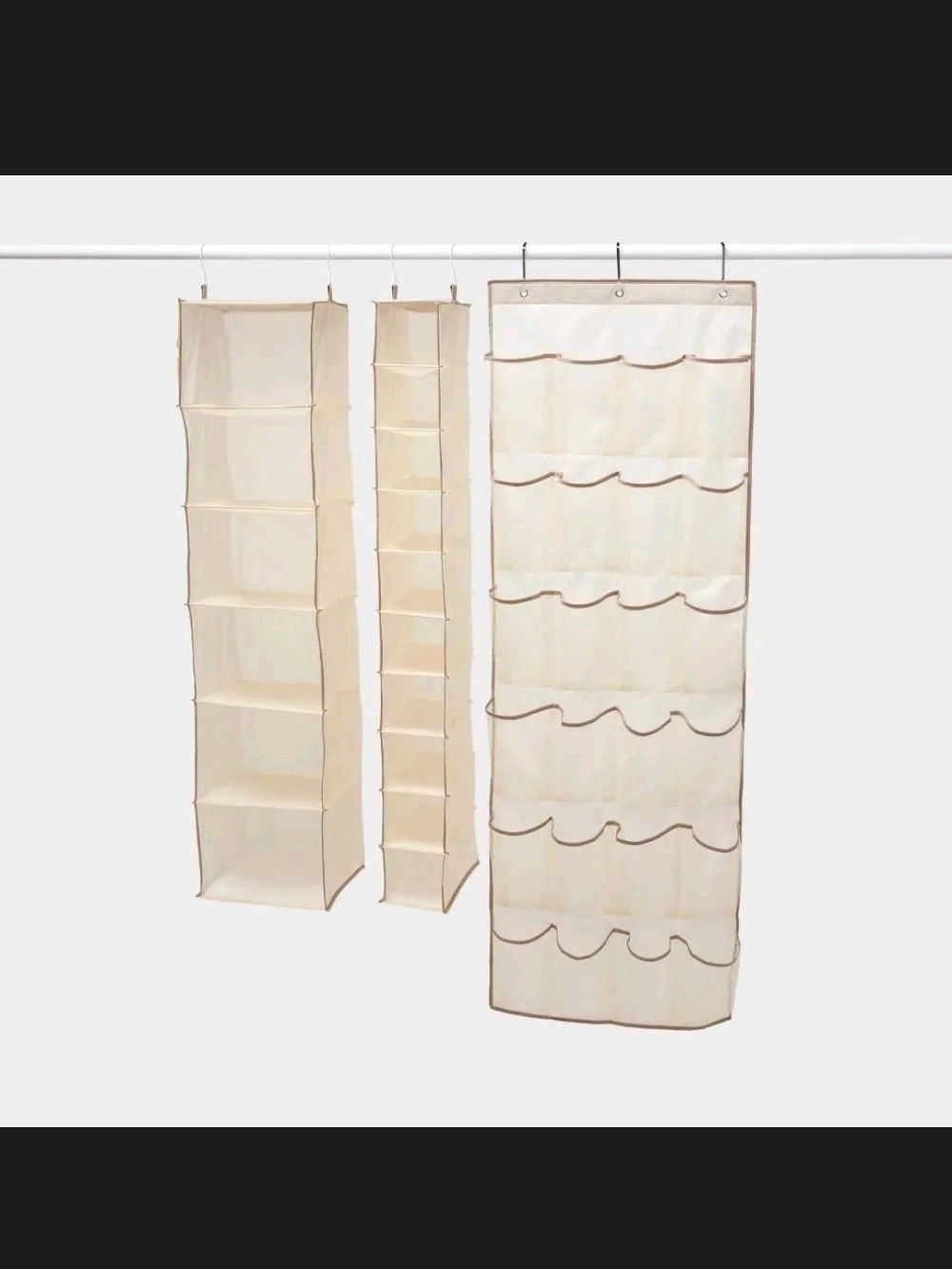 Hanging Closet Organizer Bundle Tan - From Brightroom (Target)